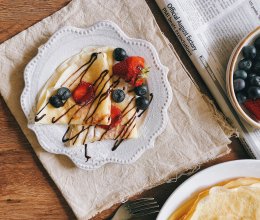『Crepes』法式可丽饼的做法