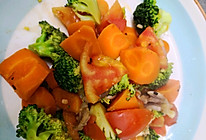 鸡胸肉炒胡萝卜西兰花的做法