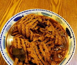 五香豆腐串的做法
