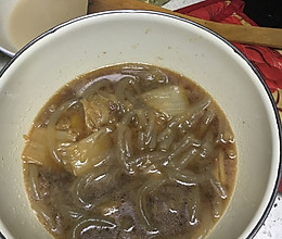 熬菜（大锅菜）白菜炖粉条的做法