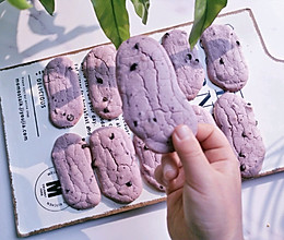 紫薯味糯米粉版手指麻薯的做法