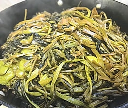 不放一滴水的酱咸菜的做法