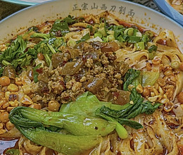 正宗陕西刀削面的做法