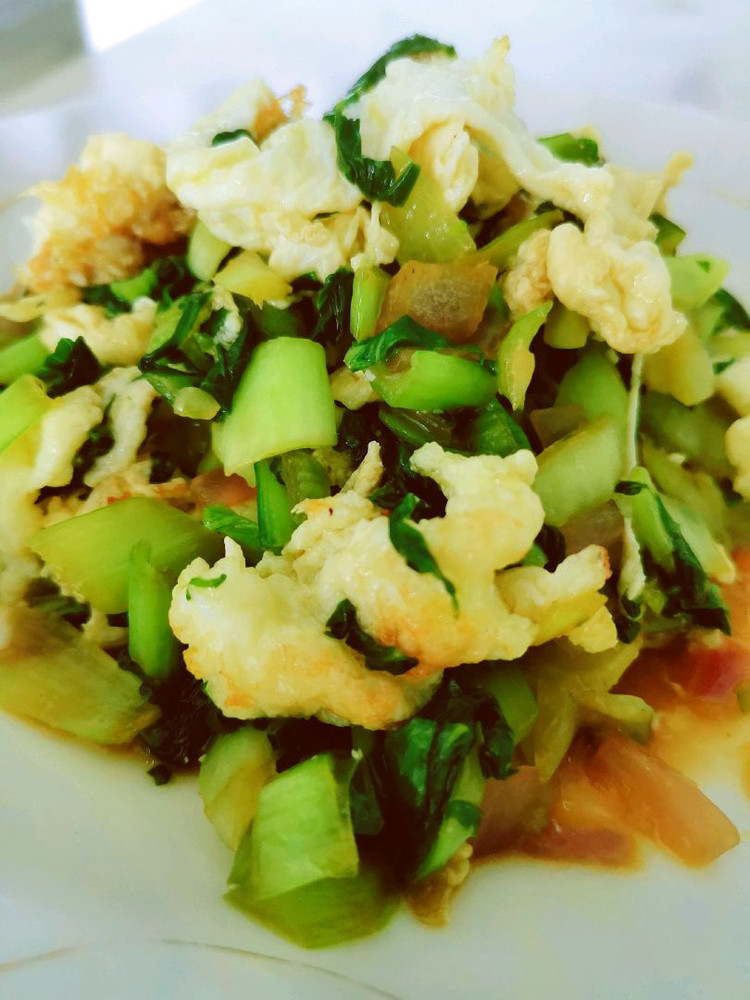 芙蓉小油菜的做法