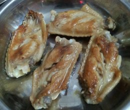 电饭锅盐焗鸡翅的做法