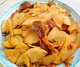 笋炒肉的做法