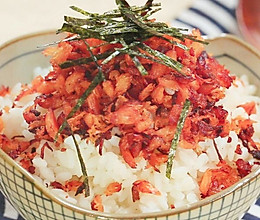 海苔鱼松饭的做法