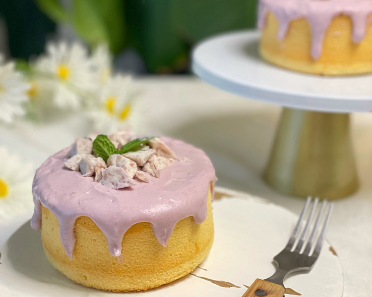 芋泥奶油流心蛋糕的做法