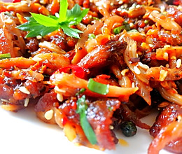 傣味手撕藤椒兔肉的做法