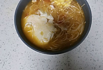 西红柿鸡蛋挂面汤的做法