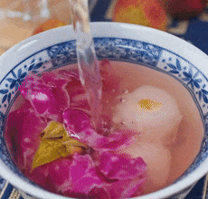 【宝宝辅食】荔枝玫瑰饮的做法