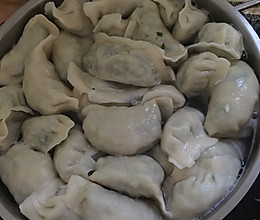 韭菜鸡蛋粉丝水饺的做法