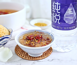 桂花桃胶银耳羮－30片面膜都不如它的做法