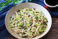 黄瓜干豆腐拌豆芽的做法