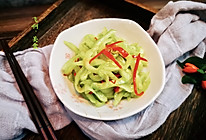 #爽口凉菜，开胃一夏！#凉拌西瓜皮的做法