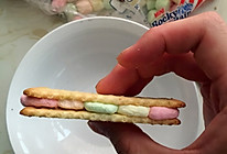 超简单的棉花糖夹心梳打饼干的做法