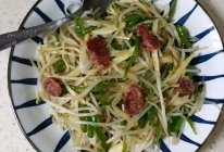 三丝冷面的做法