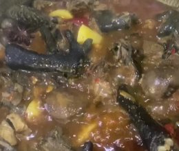 乌鸡烧土豆的做法