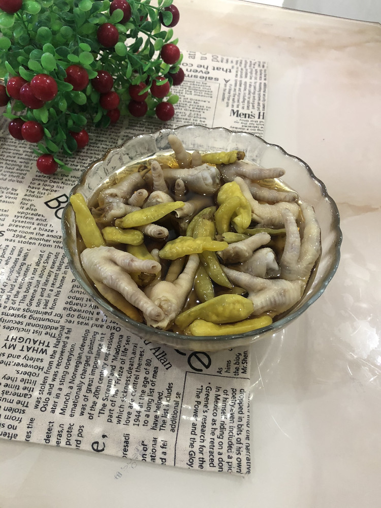 糟卤凤爪的做法