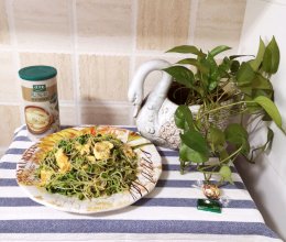 #减一点更好#富硒豆芽炒鸡蛋的做法