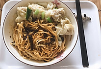 葱油馄饨面～快手早餐的做法