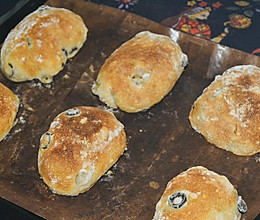 #西班牙橄榄西餐创意菜#混合橄榄恰巴塔的做法