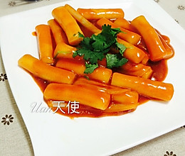 风味糖醋辣炒年糕的做法