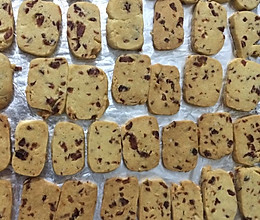 蔓越梅曲奇饼干的做法