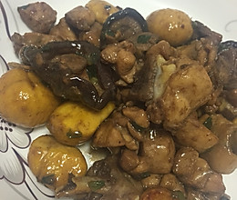 香菇板栗鸡的做法