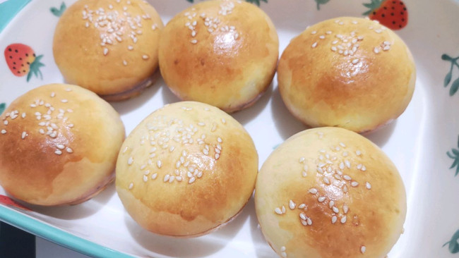 豆沙小面包的做法