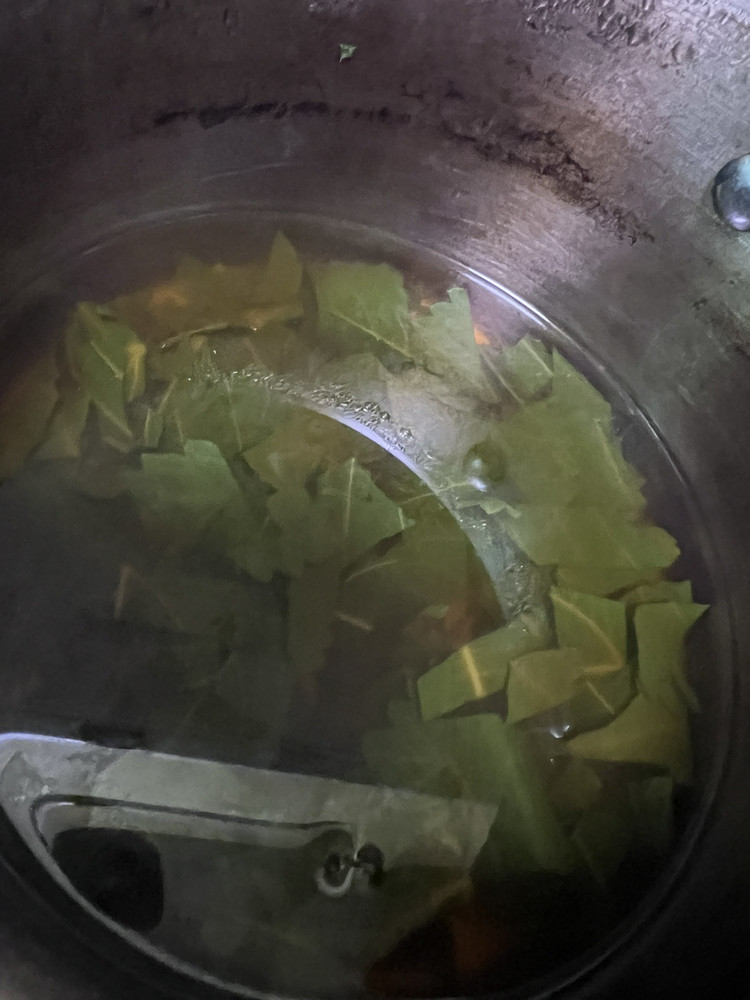 紫苏叶煮水的做法
