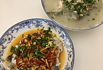 一条鱼，二道菜—酸辣鱼片+奶汤鲈鱼的做法