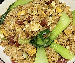 腊肠炒饭的做法