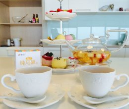 马黛水果下午茶的做法