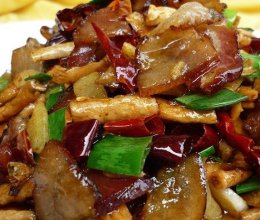 腊肉炒萝卜干的做法