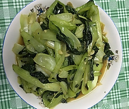 炒油菜的做法