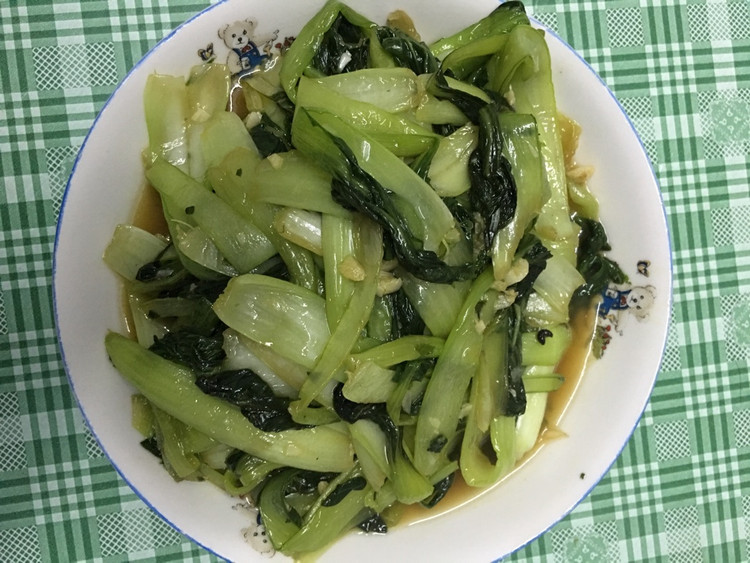 炒油菜的做法