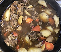 羊肉萝卜火锅的做法