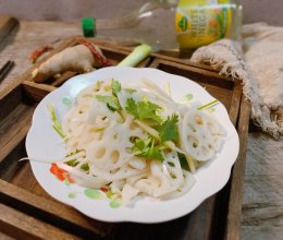 凉拌藕片的做法