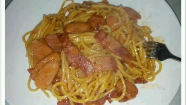 小孩子爱吃的培根意大利面的做法