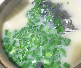 鱼头二吃之一胖头鱼豆腐汤的做法