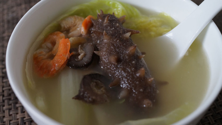 海参白菜汤的做法