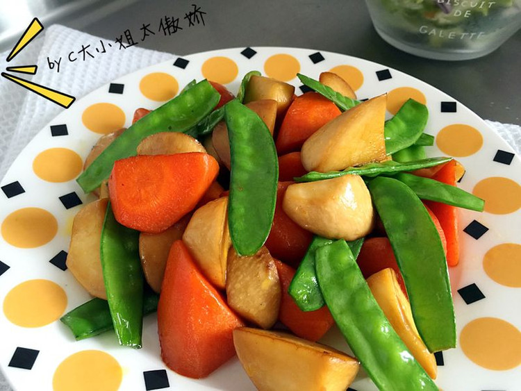 清爽素食-荷包鼓鼓的做法