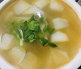萝卜牛肉汤的做法