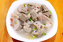 排骨莲藕养生汤的做法