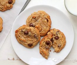 KitchenAid | 椰子焦糖巧克力曲奇的做法