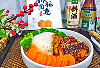 照烧鸡排饭的做法