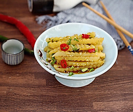 凉拌狼牙土豆条的做法