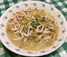 榨菜肉丝汤的做法