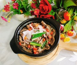 砂锅焗牛肉的做法